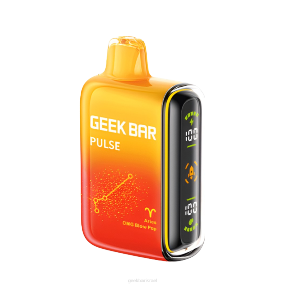 טלה אומג מכה פופ Geek Bar Pulse 024D43 - GEEK BAR factory ואפי חד פעמי 15k