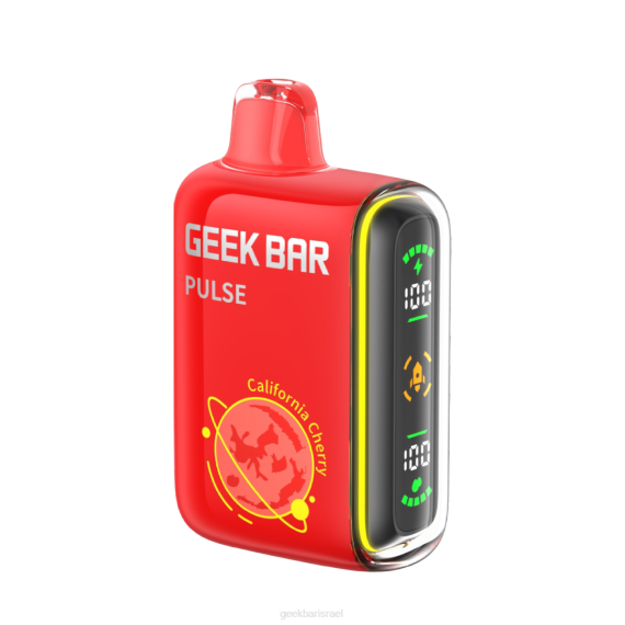 דובדבן קליפורניה Geek Bar Pulse 024D46 - GEEK BAR vape flavors ואפי חד פעמי 15k