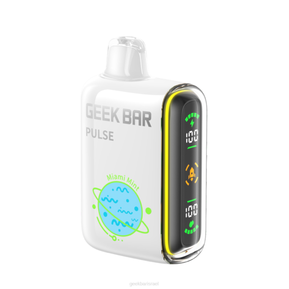 מיאמי מנטה Geek Bar Pulse 024D56 - GEEK BAR vape flavors ואפי חד פעמי 15k