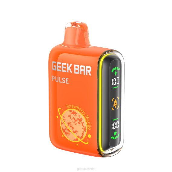 מנגו תות Geek Bar Pulse 024D63 - GEEK BAR factory ואפי חד פעמי 15k