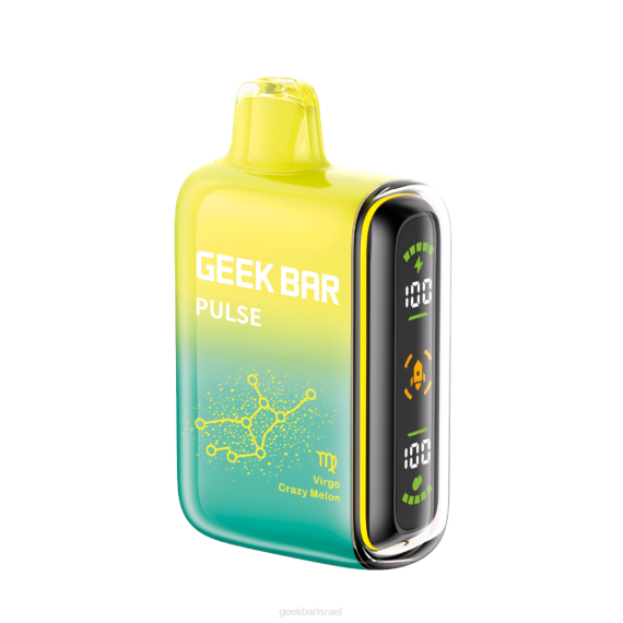 מלון מטורף בתולה Geek Bar Pulse 024D66 - GEEK BAR vape flavors ואפי חד פעמי 15k