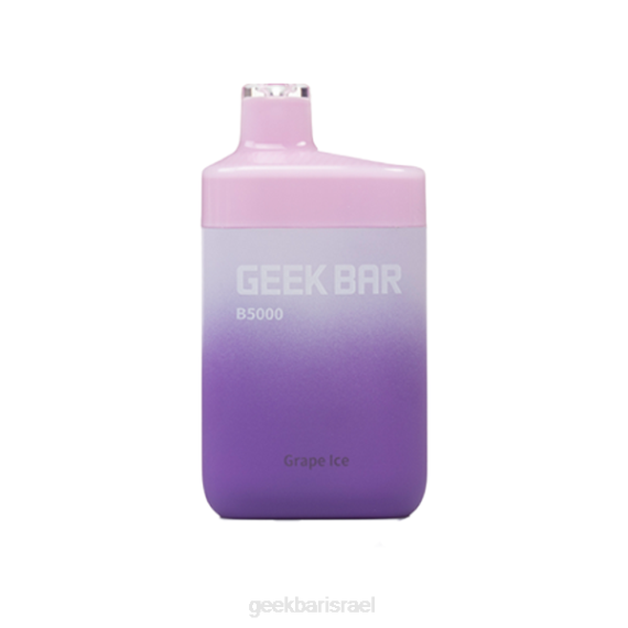 קרח ענבים Geek Bar 024D28 - GEEK BAR vape b5000 חד פעמי